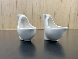 2 Pieces Ceramic Urinal Shot Glass White Your #1 Shot Glass - Picture 1 of 10