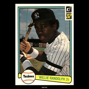 1982 Donruss Willie Randolph NY Yankees #461 Centered Mint