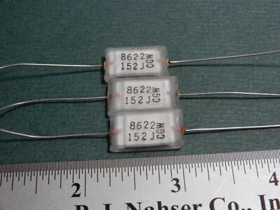 Condensadores de vidrio Corning Glass Works AVX 1500pf 5% 500V? Nuevo de Lote Antiguo Cantidad 3 Foto 1 de 3