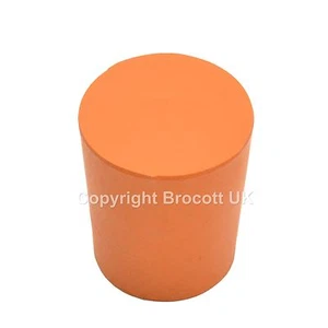 RUBBER STOPPERS PACK OF 10, SOLID RUBBER BUNGS - SIZE 13 / 16, 24mm Long - Picture 1 of 2
