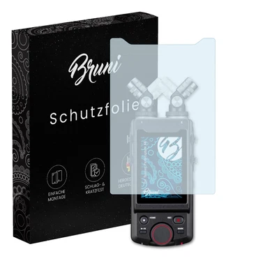 Bruni 2x Folie für Tascam Portacapture X8 Schutzfolie Displayschutzfolie - Bild 1 von 4