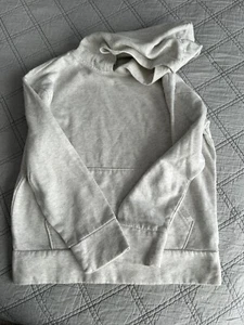 Old Navy Boys Oatmeal Hoodie Size L 10/12 - Picture 1 of 2