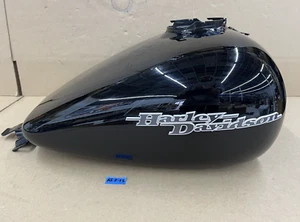 2008-2023 OEM Harley-Davidson Street Glide Touring Gas Tank Vivid Black - Picture 1 of 13