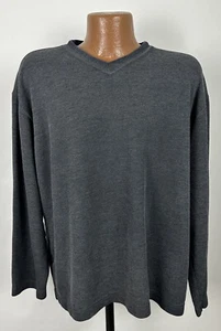 Camisa Acanalada Cuello en V Equipo Básico De Colección Hombres XL Calce Cuadrado Manga Larga Pesada - Imagen 1 de 17