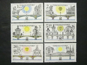 Tschechoslowakei, PRAG 1978 Briefmarkenausstellung, Scott 2179-84, 6 Briefmarken, postfrisch - Bild 1 von 3