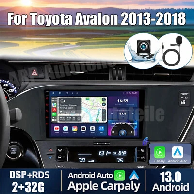 Apple Carplay Android 13 GPS Car Stereo Radio 9" For 2013-2018 Toyota Avalon - Image 1 of 4