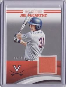 2016 Panini Collegiate Virginia Jersey Silver Joe McCarthy /99 - Flat S/H - Picture 1 of 4