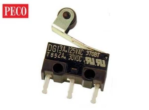 Peco Microswitch per scambi scala 0 - Peco PL33 - Foto 1 di 1