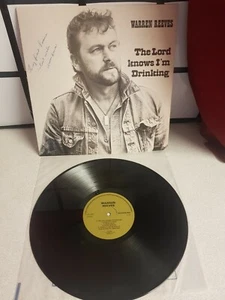 Warren James The Lord Knows Im Drinking Lp Album 1979 - Picture 1 of 5