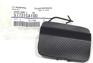 Cubierta trasera derecha para parachoques ojo de remolque Subaru BRZ 2013-2020 NUEVA 57731CA100 OEM - Imagen 1 de 1
