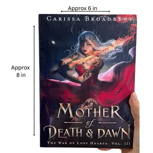 The War of Lost Hearts Series Vol 3 by Carissa Broadbent-Mother of Death & Dawn - Picture 1 of 7