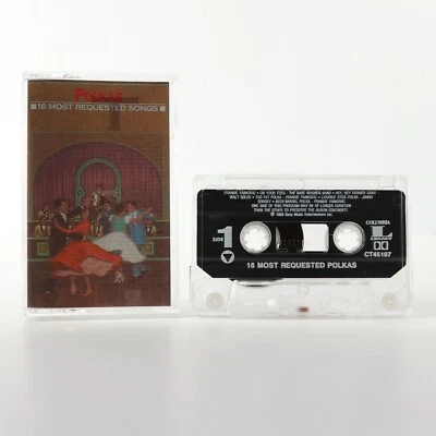 Polkas 16 Most Requested Songs (Cassette Tape, 1989, Columbia Legacy) CT 45107 - Image 1 of 4