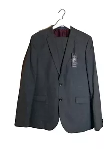 Men M&S grey 2 Piece slim fit suit: 44L/38S - Picture 1 of 12