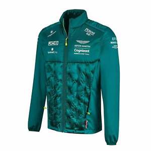 Aston Martin Cognizant F1 2022 Men's Team Hybrid Jacket- Green