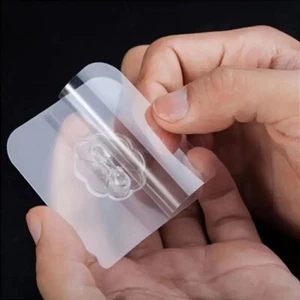 Wall Hooks Self-Adhesive 20PCS Heavy Duty Transparent - Waterproof & Reusable 🪝 - Picture 1 of 7
