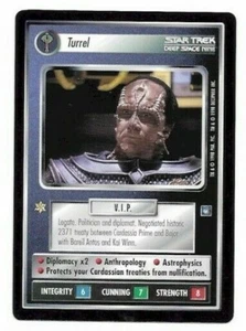 Star Trek CCG Deep Space Nine DS9   Turrel -- Cardassian Rare   Nm-Mt - Picture 1 of 1