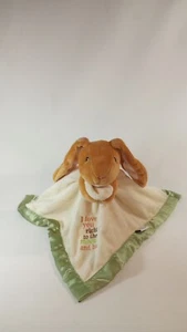 Guess How Much I Love You Bunny Security Lovey Blanket & Soft Book - Picture 1 of 12
