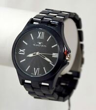 NEW Tavan 9403-BK Womens Lilly Collection Analog Black Dial Metal Bracelet Watch