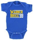 Baby Kurt Warner Isaac Bruce St Louis Los Angeles Rams 99 Creeper Romper