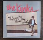 The Kinks Give The People What They Want Vinyl Lp 1981 Arista 1St Pressing