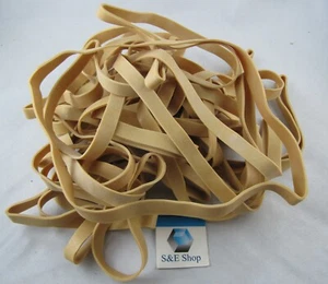 500 g Gummiringe Spezial beige Ø ca.165 mm x 1,5 x 10 mm   Nr.745 - Bild 1 von 2