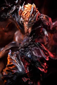 New H37.5cm TM STUDIO Bleach Kurosaki Ichigo Resin Model 1/6 Scale - Picture 1 of 4