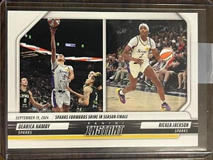 2024 Panini Instant WNBA #226 Dearica Hambry Rickea Jackson Los Angeles Sparks - Picture 1 of 2