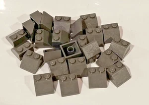 LEGO LOTE PENDIENTE GRIS AZULADO OSCURO / TAMAÑO 2x2 / CANTIDAD 25x Parte #3039 Elemento #4211054 - Imagen 1 de 2