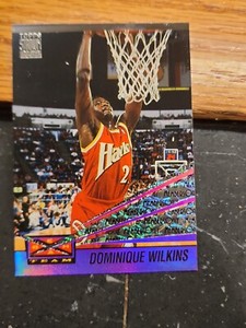 1993-94 Topps Stadium Club Beam Team Members Only Dominique Wilkins #8 HOF