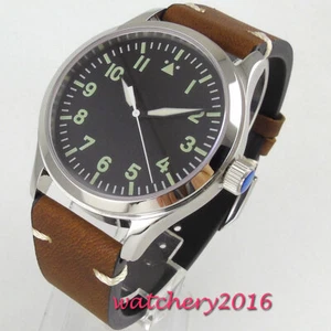 42 mm Corgeut esfera estéril reloj automático para hombre cristal de zafiro luminoso - Imagen 1 de 9