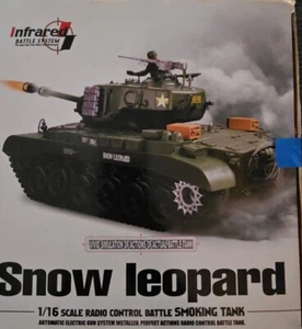 RC Snow Leopard Battle Tank 1/16 Scale - Picture 1 of 4