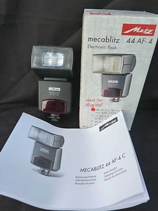 Metz Mecablitz 44 AF-4C Flashgun for Canon - Picture 1 of 5