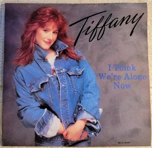 Tiffany "I Think We're Alone Now / No Rules" VG+ / VG+ jukebox tab - Picture 1 of 4