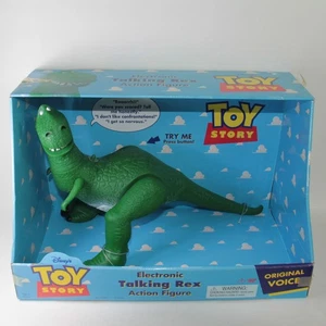 1995 Toy Story Electronic Talking Rex Action Figure Vintage - Picture 1 of 5
