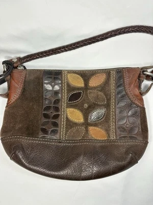 Fossil Mujer Marrón Gamuza Cuero Sólido Hobo Bolsos de Hombro Cartera Talla Única Foto 1 de 4