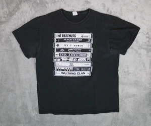 80er 90er Hip Hop Cassette Tape schwarz T-Shirt Dr Dre Wu Tang Clan Ice Cube - Bild 1 von 5
