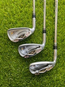 TaylorMade r7 XR Iron Set 3pcs 7-8-P GS75 Steel Flex S Left-Handed - Picture 1 of 6