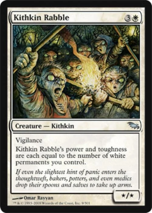 Kithkin Rabble - Light Play MTG Shadowmoor - Image 1 of 1