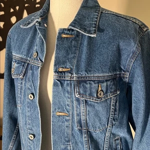 Falls Creek Outwear Classic Denim Blue Jeansjacke Ganzjahres Baumwolle Unisex S - Bild 1 von 8