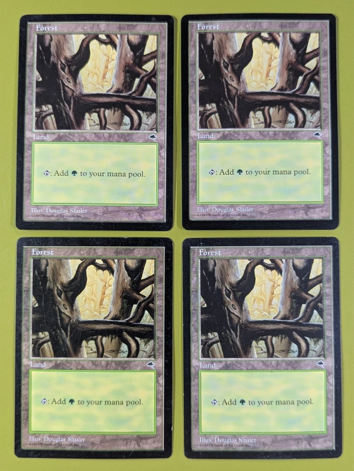 Forest (Ledge) x4 Tempest 4x Magic the Gathering MTG - Image 1 of 1