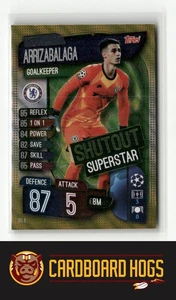 2019-20 Match Attax UEFA Champ Lg #SO8 Kepa Arrizabalaga Chelsea FC SO Superstar - Bild 1 von 2