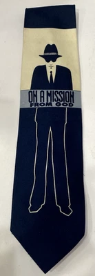 Corbata de colección Parquet Blues Brothers "On a Mission from God" Jake Elwood Foto 1 de 4