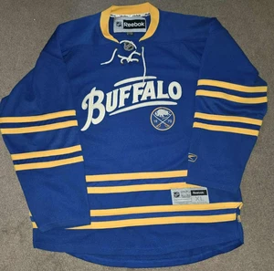 Buffalo Sabres 40th Anniversary Reebok Hockey Trikot XL unbedruckt - Bild 1 von 6