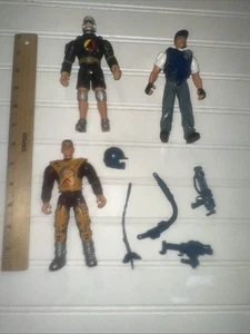 3 action figure e accessori vintage Max Steel Blade, Action Man X-capture +++ - Foto 1 di 11