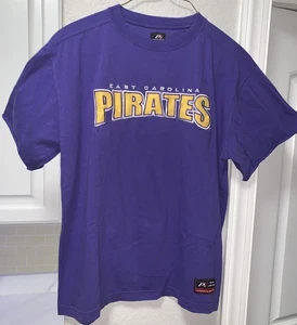 Vintage ECU East Carolina Pirates Embroidered T-Shirt Size L Pro Player - Bild 1 von 9