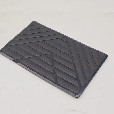 Heel Mat Protector Pad For Drivers Car Carpet Mat Black All Weather Waterproof Foto 1 de 4