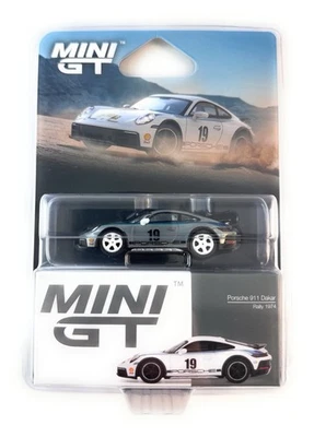 Raw Chase! Mini GT 1:64 Porsche 911 Dakar Rally 1974 blanco modelo MGT01009-P10 Foto 1 de 4