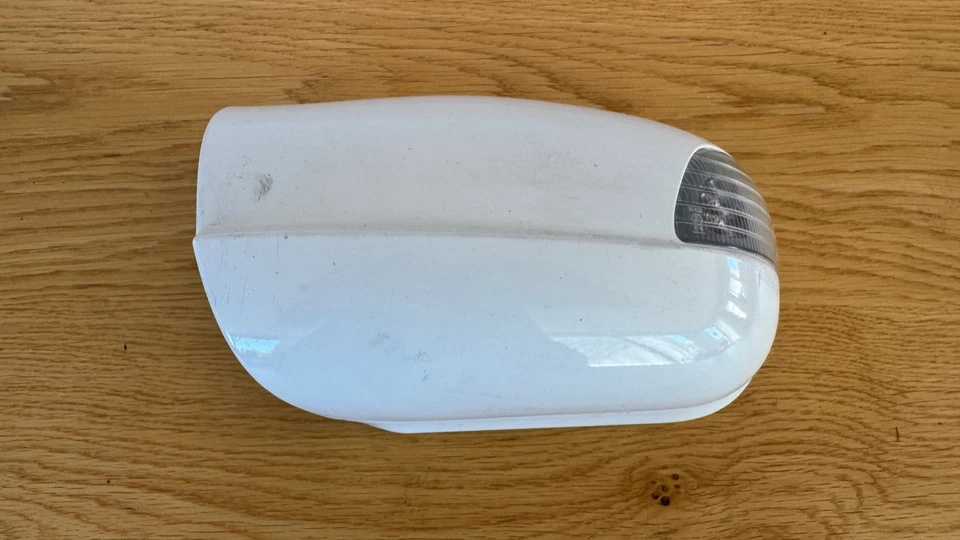 00-02 MERCEDES-BENZ E430 DRIVER/VISTA LATERAL IZQUIERDA COLOR BLANCO SOLO CUBIERTA CON LUZ Foto 1 de 4