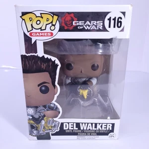 Funko Pop! Gears of War Del Walker #116 Figura Blindada Vinilo - Caja Dañada - Imagen 1 de 12
