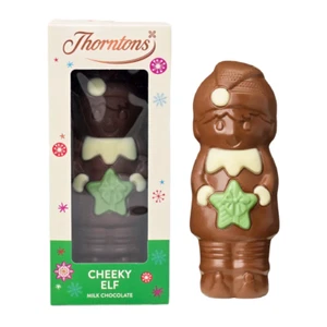 Thorntons Reindeer Elf Milk Chocolate Cheeky Christmas Gift BBE August 2025 - Picture 1 of 16